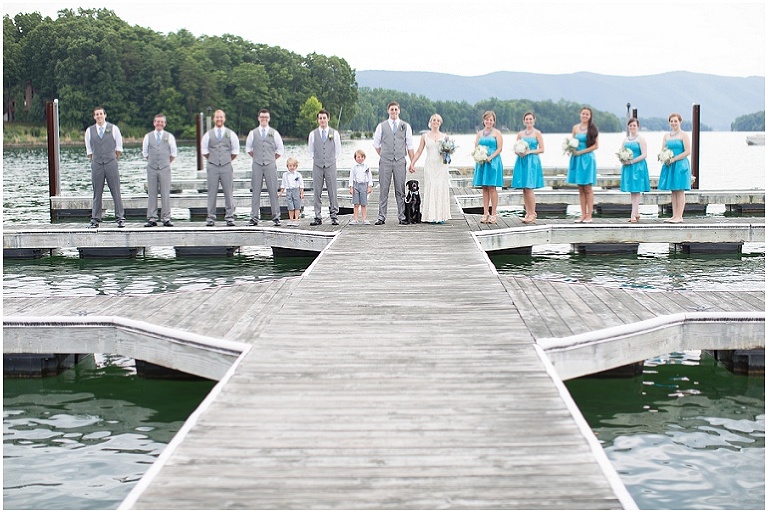 Bryanna & Justin Married Mariners Landing Smith Mountain Lake Virginia Wedding Photography