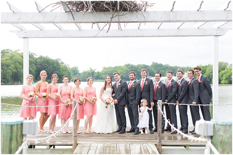 Carrie & Tim River House Easton Club Maryland Wedding Photography